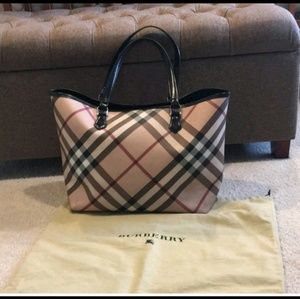 Authentic Burberry Tote